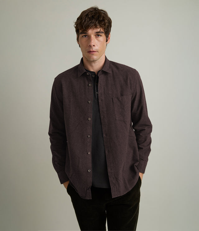 Camisa Gideon Café