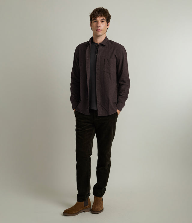 Camisa Gideon Café