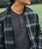 Camisa Hombre Algodón Franela Logan Cuadros Verde