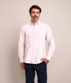 Camisa Hombre Oxford Manga Larga Elio Rojo