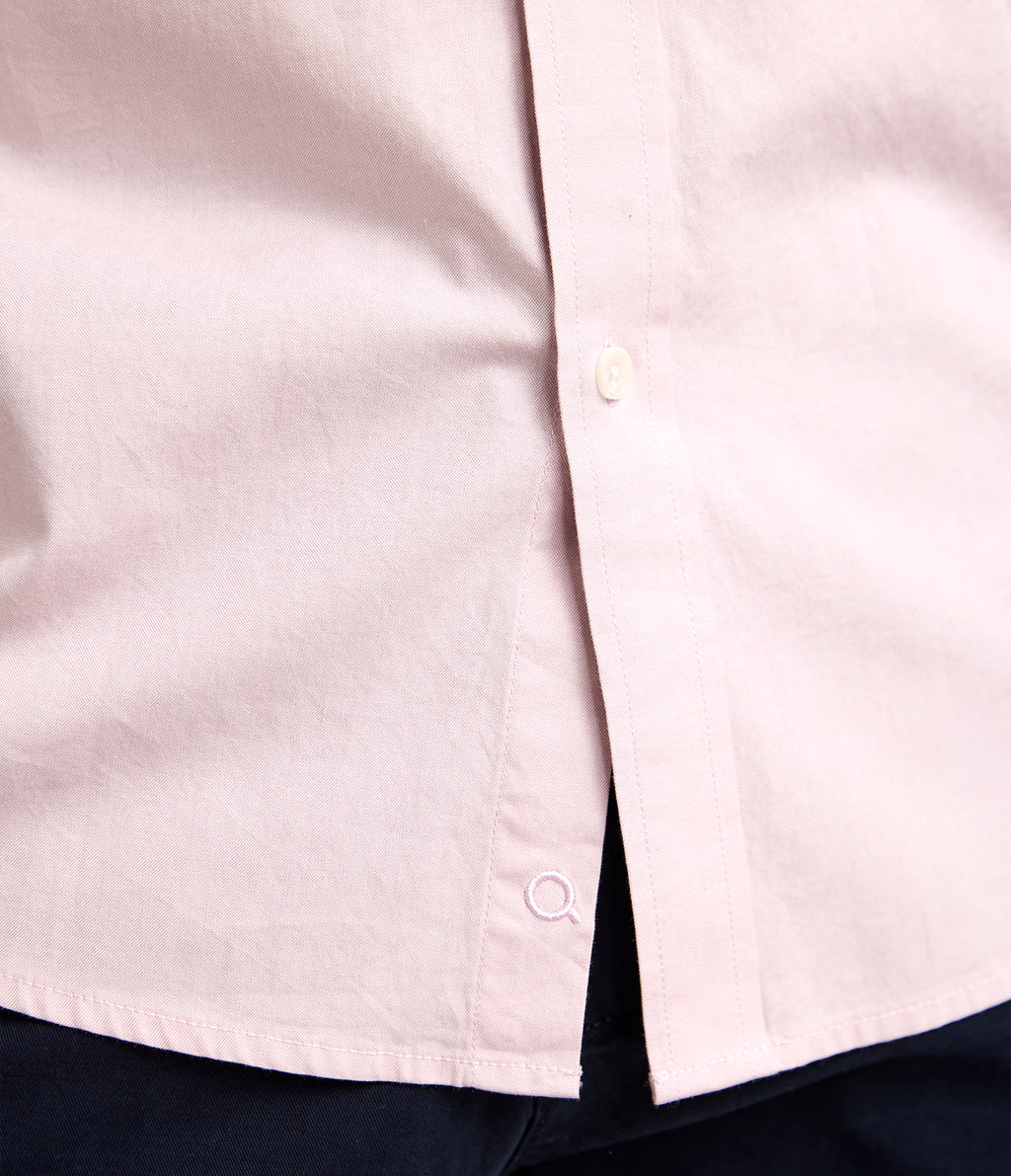 Camisa Hombre Oxford Manga Larga Elio Rojo