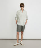 Camisa Hombre Lino Rayon Pitt Verde