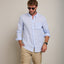 Camisa Hombre Lino M/Larga Dablin Celeste