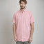 Camisa Hombre Tom  M/Corta Naranjo