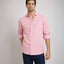 Camisa Hombre Tom M/Larga Naranjo