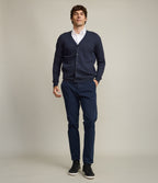 Cardigan Hombre Algodón Merino Balmai Azul Marino