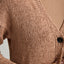 Cardigan Mujer Cinta Terracota