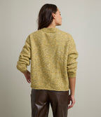 Cárdigan Mujer Mohair Lana Mia Pistacho