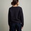 Cárdigan Mujer Mohair Lana Mia Morado Melange