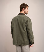 Chaqueta Hombre Canvas Verde Scott