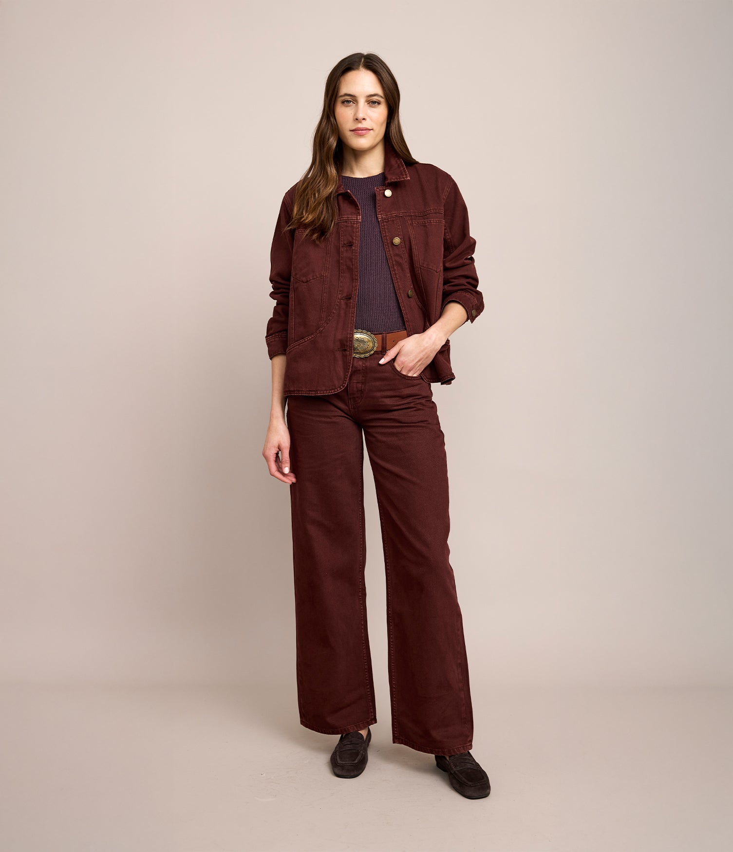 Chaqueta Denim Emma Burdeo