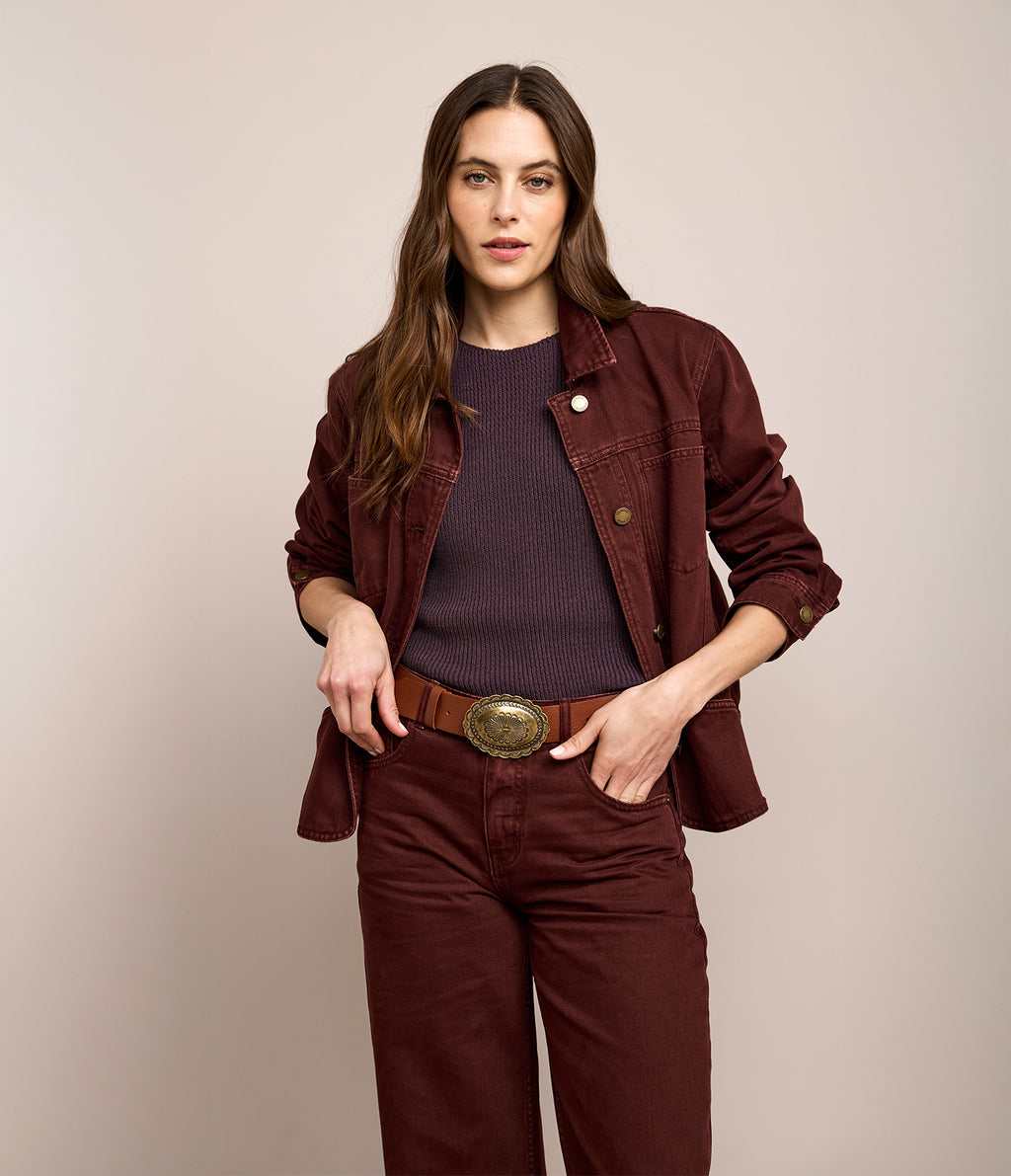 Chaqueta Denim Emma Burdeo