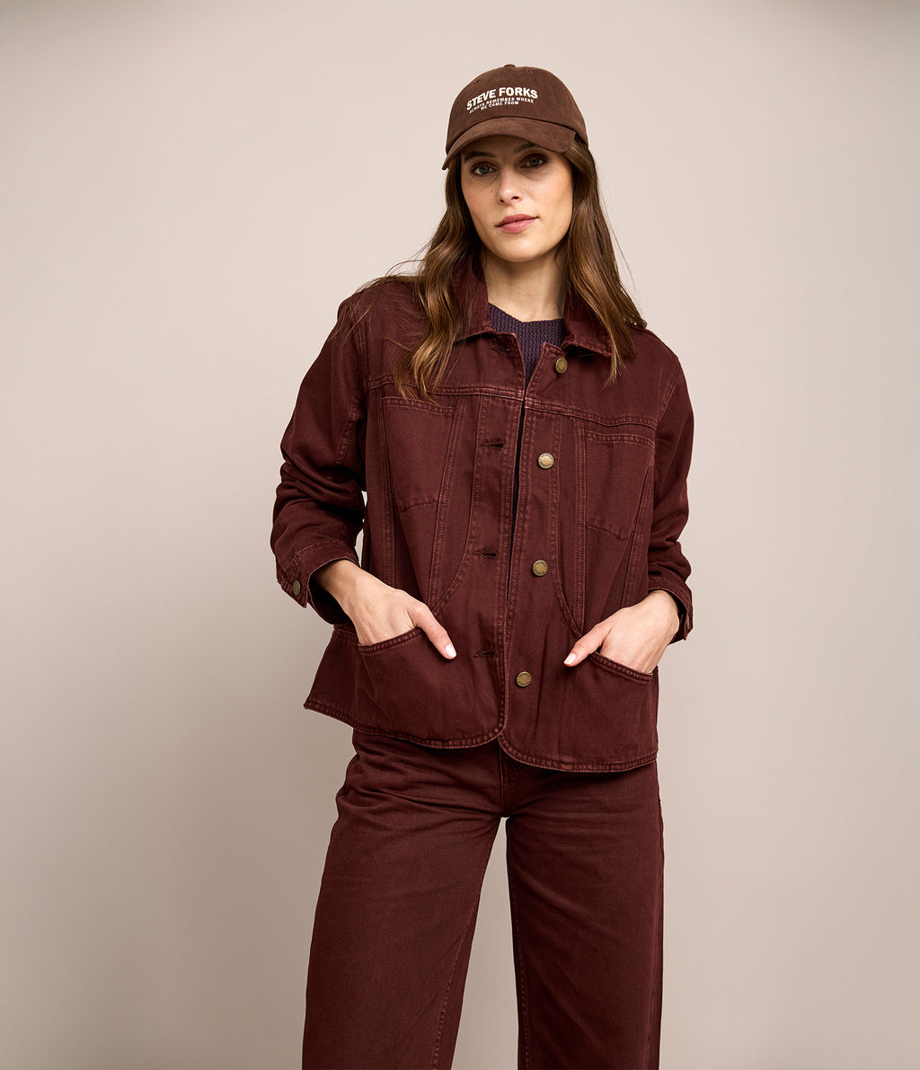 Chaqueta Denim Emma Burdeo