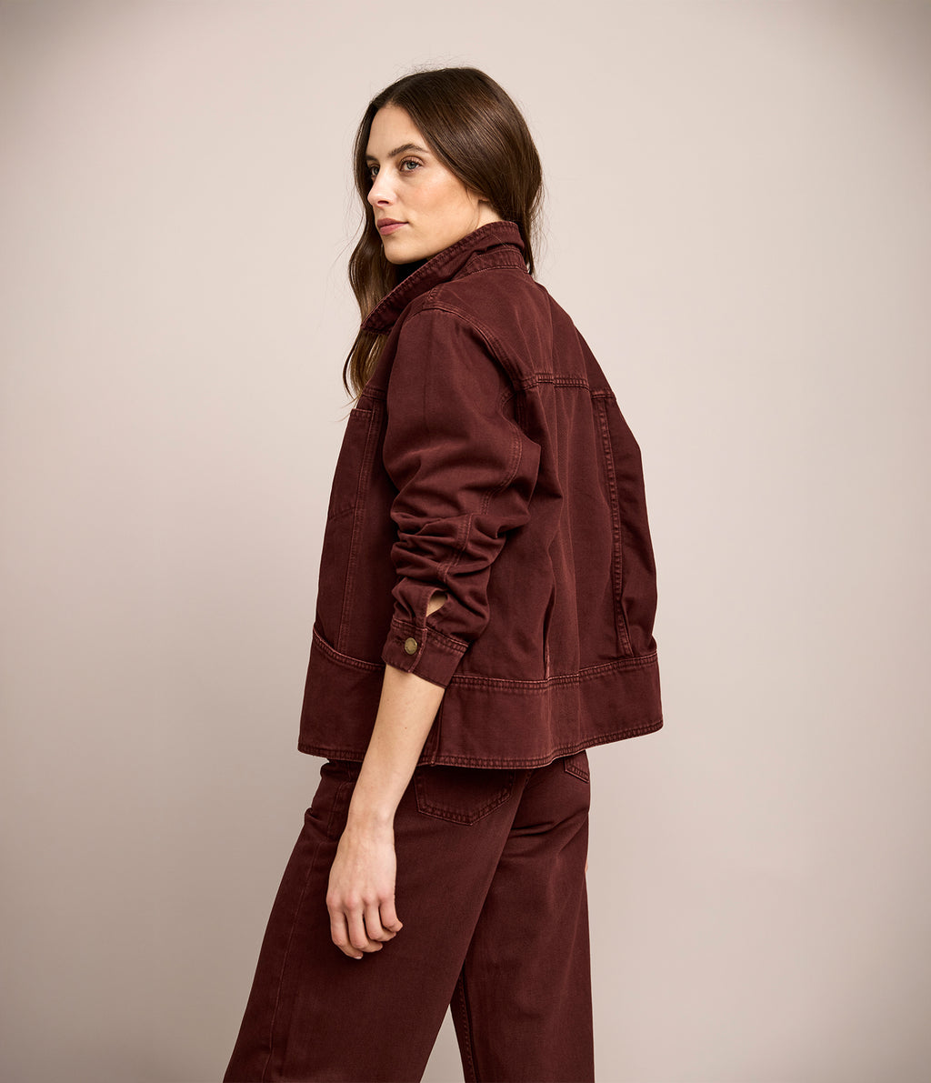 Chaqueta Denim Emma Burdeo
