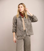 Chaqueta Denim Emma Verde Oliva