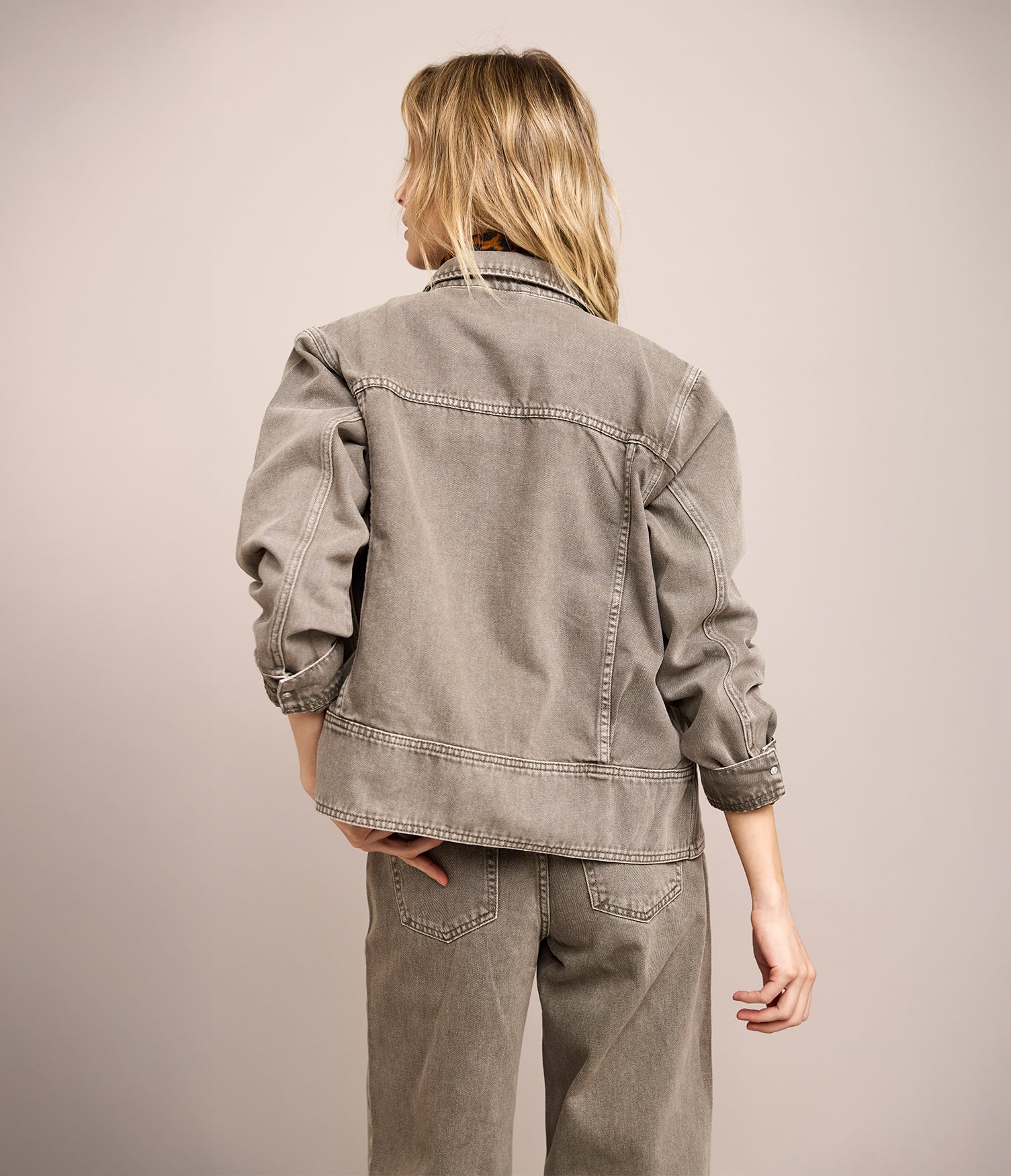 Chaqueta Denim Emma Verde Oliva