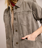 Chaqueta Denim Emma Verde Oliva