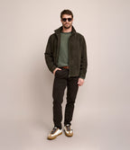 Chaqueta Hombre 100% Cuero Gamuza Owen