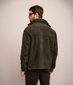 Chaqueta Hombre 100% Cuero Gamuza Owen