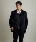Chaqueta Hombre Lana Bonie Azul Marino