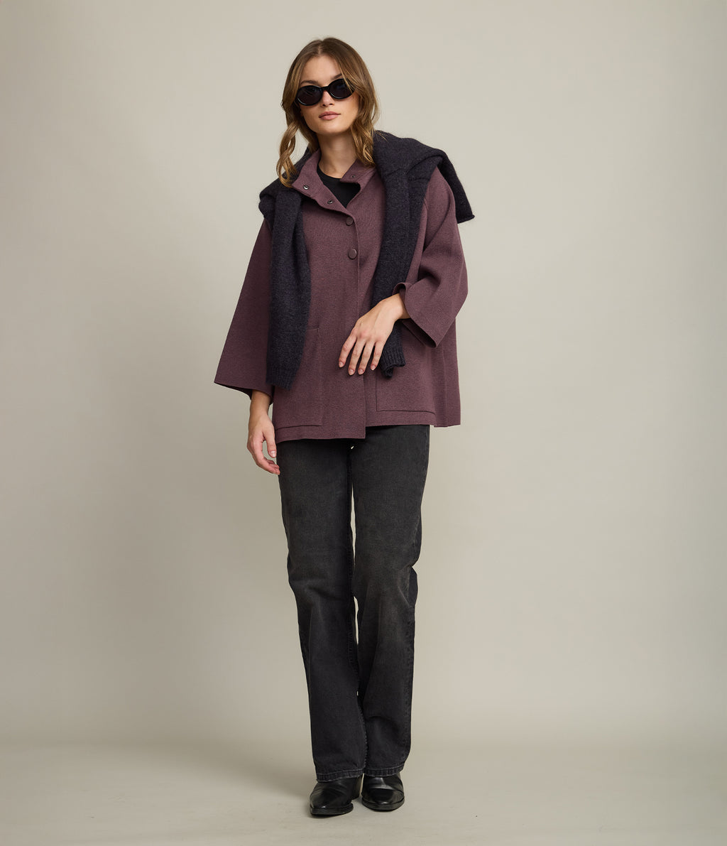 Chaqueta Mujer Otavia Morado Melage