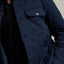 Parka Hombre Quilted Abotonada Azul Marino