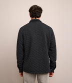 Chaqueta Hombre Quilted Shirt Gris Marengo