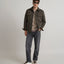 Parka Hombre Quilted Abotonada Verde Oscuro