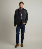 Chaqueta Hombre Wax Theo Negro