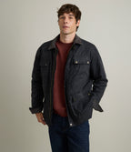 Chaqueta Hombre Wax Theo Negro