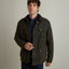 Chaqueta Hombre Wax Theo Verde