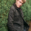 Chaqueta Hombre Wax Theo Verde
