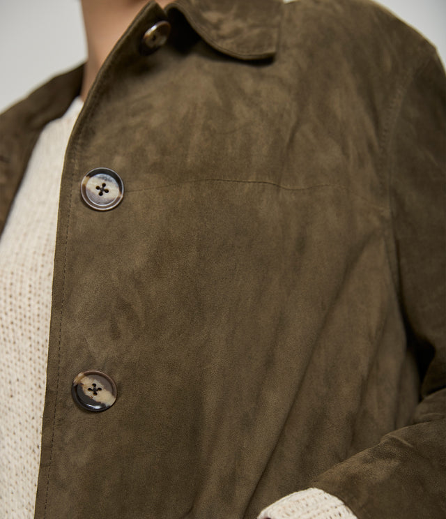 Chaqueta Mujer 100% Cuero Gamuza Juliet