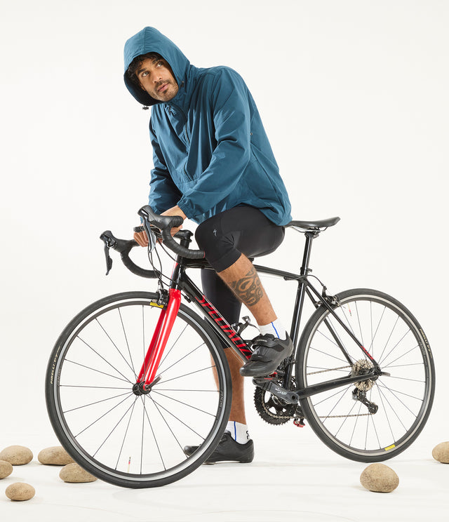 Cortaviento Hombre Dry-Fit Edge Azul Petróleo