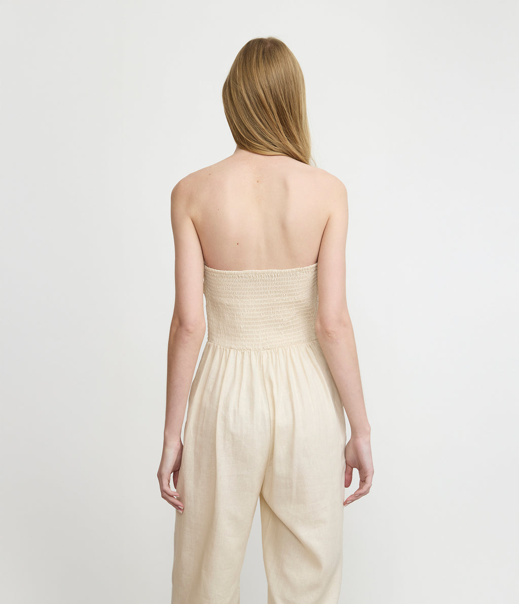 Enterito Mujer Lino Verona Beige