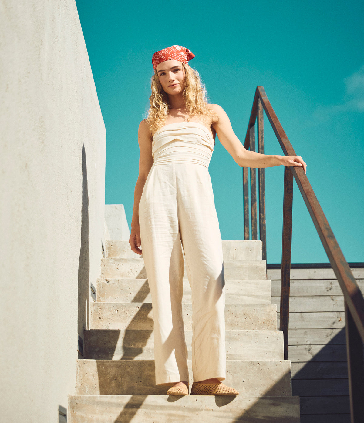 Enterito Mujer Lino Verona Beige