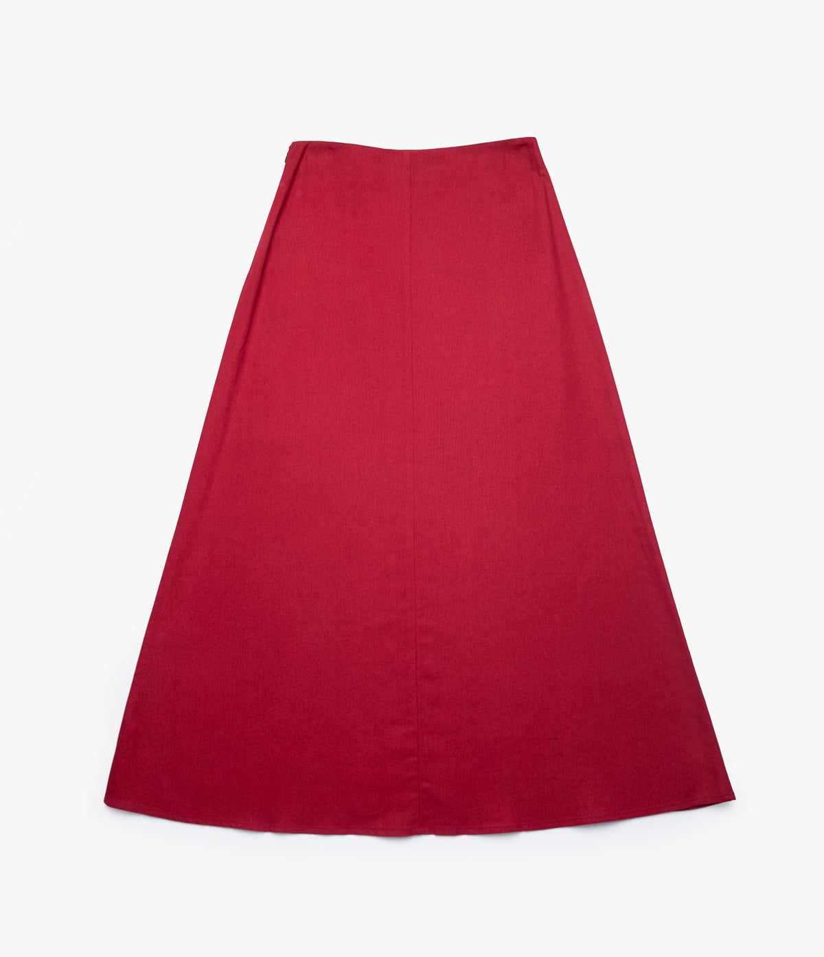 Falda Mujer Viscosa Rojo Verona