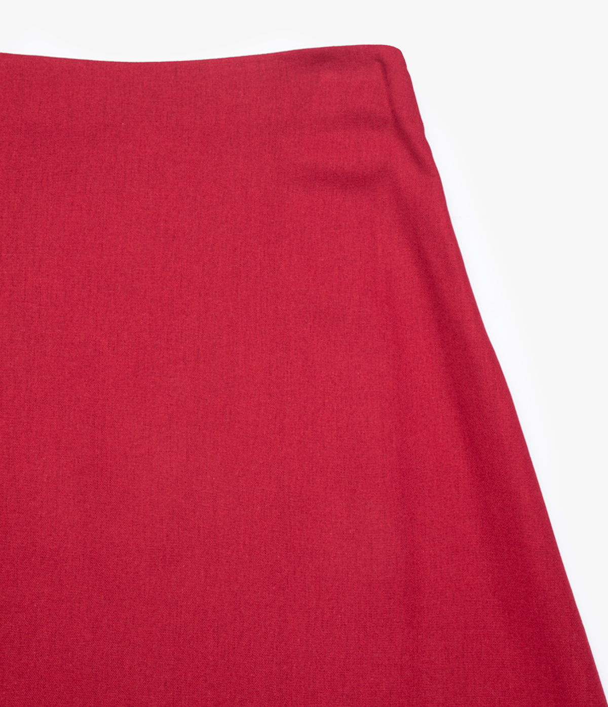 Falda Mujer Viscosa Rojo Verona