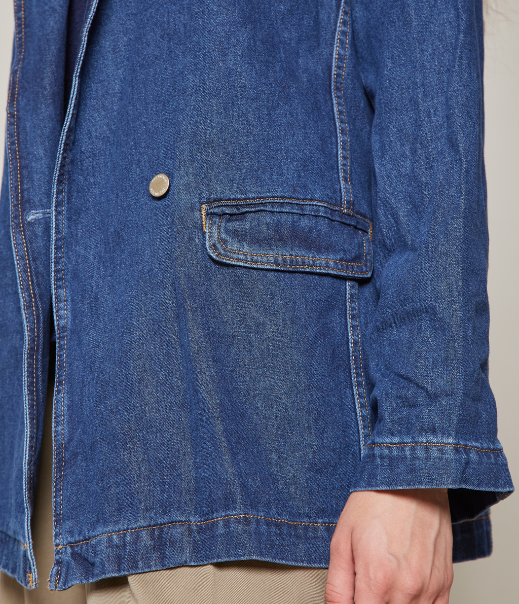 Blazer Mujer Denim