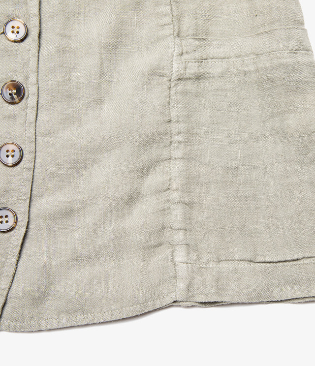 Guillete Mujer 100% Lino Firenze Salvia