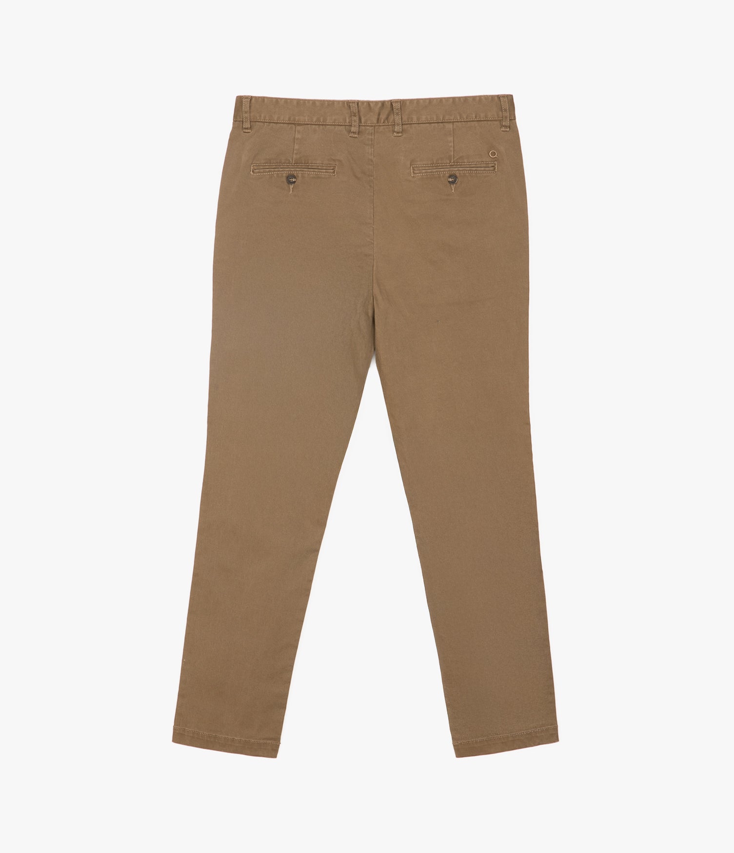 Pantalón Hombre Algodón Lyocell Chino Café