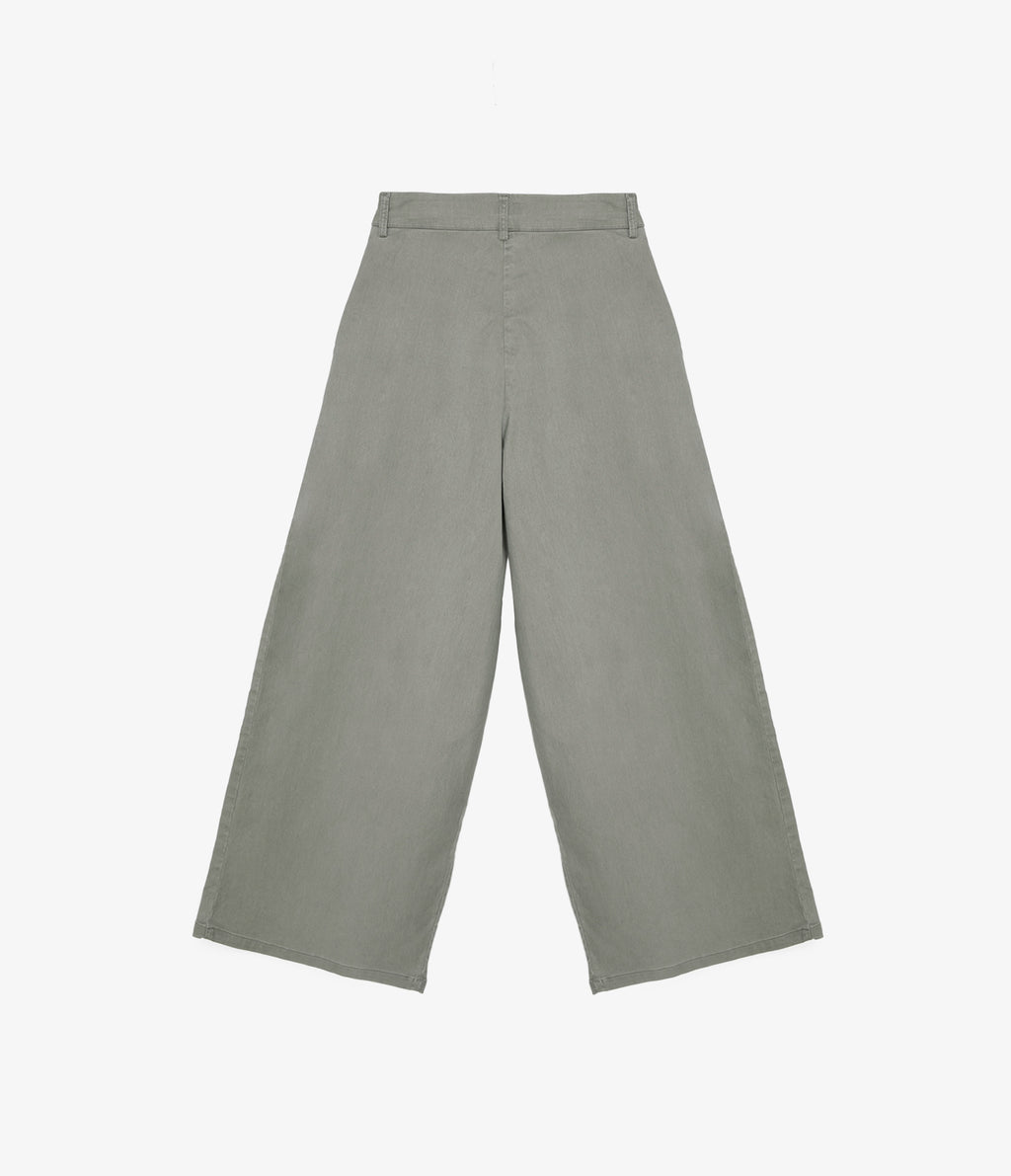 Pantalón Mujer Sastrero Lyocell Alana Verde Salvia