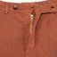 Pantalón Mujer 100% Lino italiano Fiore Terracota