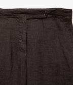 Pantalón Mujer 100% Lino Firenze Cafe Chocolate