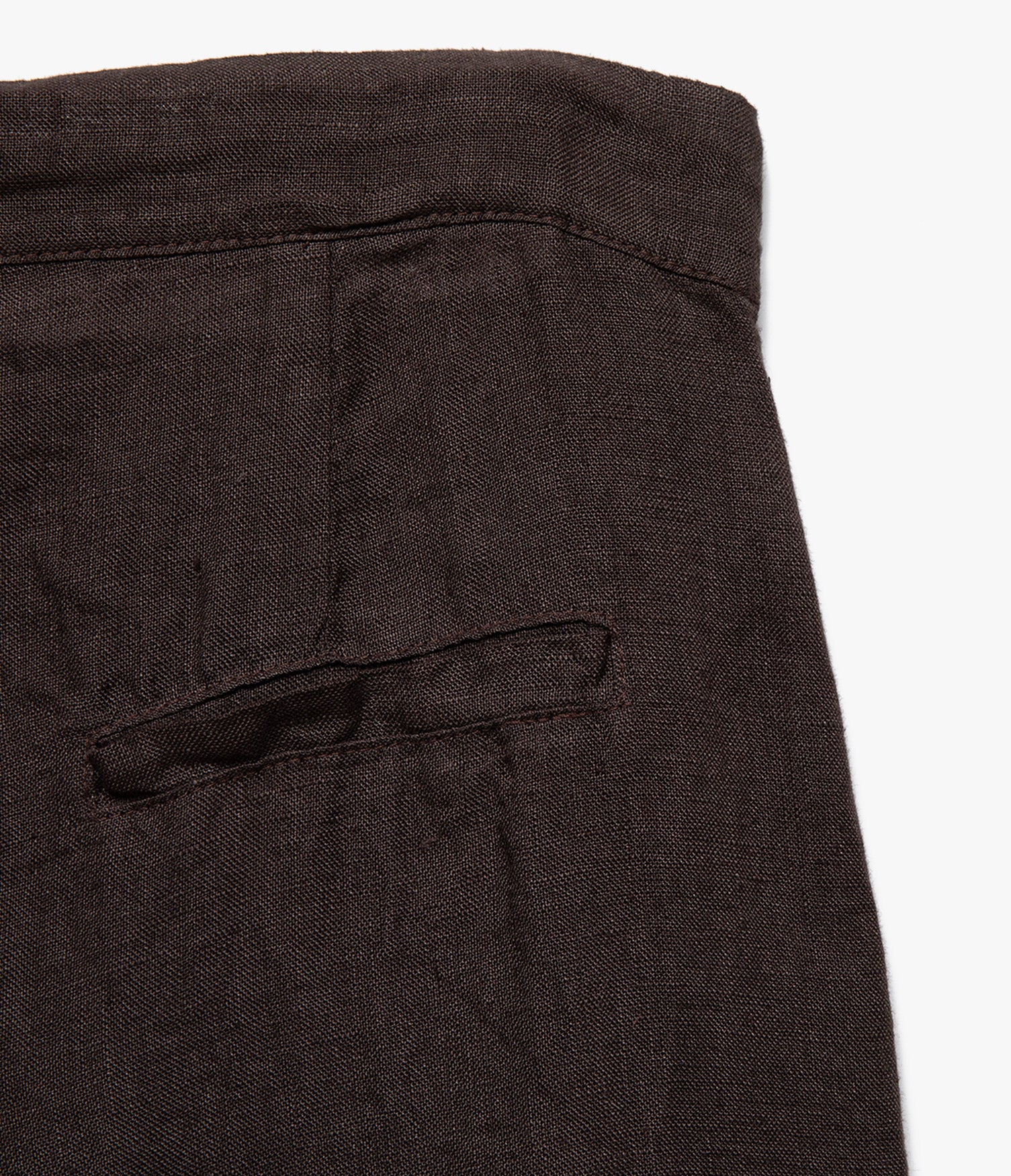 Pantalón Mujer 100% Lino Firenze Cafe Chocolate