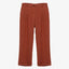 Pantalón Baggy Mujer 100% Lino Firenze Terracota