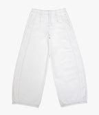 Pantalón Barrel Denim Belle Blanco
