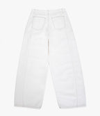 Pantalón Barrel Denim Belle Blanco