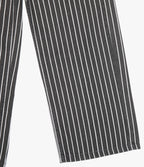 Pantalón Mujer Denim 100% Algodón Rayado Gris Marengo