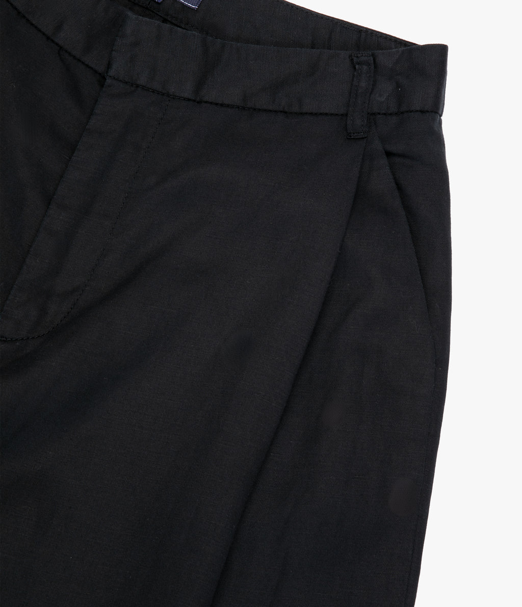 Pantalón Mujer Sastrero Lyocell Lino Elena Negro